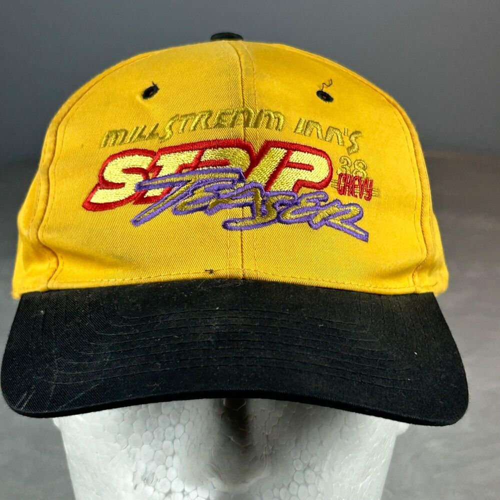 Nissun Cap Racing Snapback Hat Mill Stream Inn's Strip Teaser Chevy #38 Cap VTG